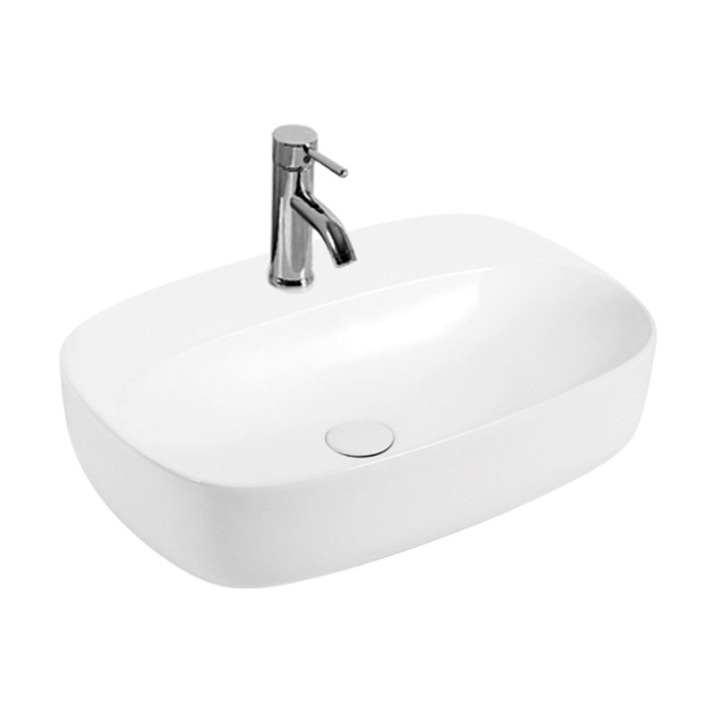 Sanitary ware Square Ceramic hand wash basin Vanity Counter top Sink  163A