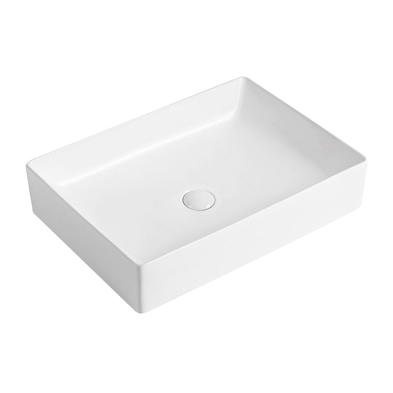 Straight flange Square hand wash basin Hot sell Bathroom countertop basin 170