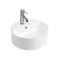 New Design Round Basin Vanity Counter top Ceramic Basin with Faucet Hole C348