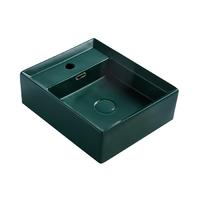 Bathroom Sanitary Ware Matt Green  Color Washbasin  Counter top basin  165-MG