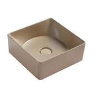Bathroom Square  Ceramic hand wash basin Counter top  Basin 166-MK