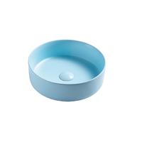 Bathroom ceramic  Matt blue sink  China Counter top sink G323-MBL