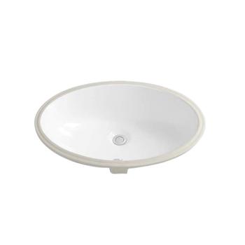 Guangdong Factory Hot Sale Oval Undermount Ceramic Bathroom Basin 743-23B