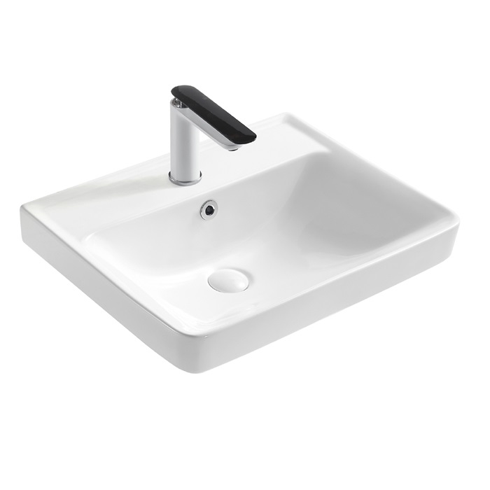 Latest Design Of Semi-hang Ceramic Washbasin 511
