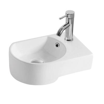 Beautiful Bathroom Wall Hung Basin with White Color  404L
