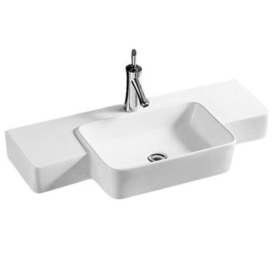 Sanitary Ware Ceramic Wall-Hung Wash Basin for Bathroom 416