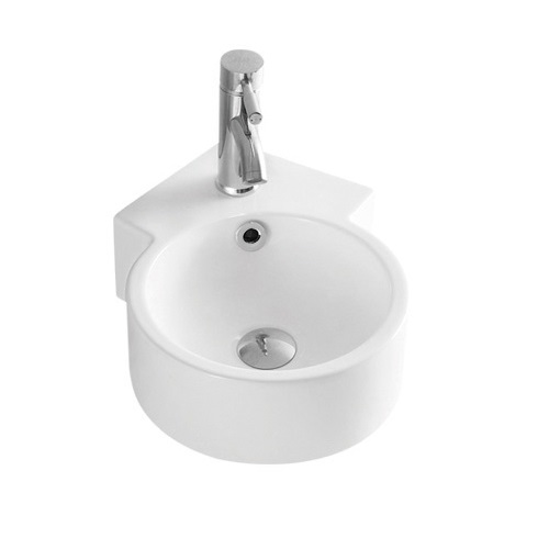 The Popular Ceramic Wall Hung Basin With Super-saving Space 417