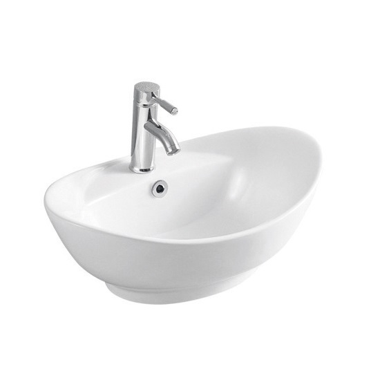 Counter Top  Ceramic Oval hand wash Basin for Wholesales 207