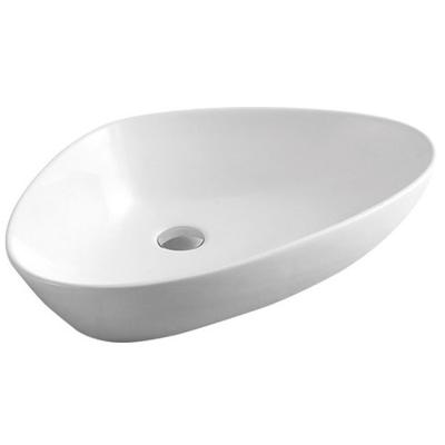 Triangular Shape counter top basin Ceramic hand wash sink 214