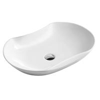 Best-selling factory single hole oval counter Top washing bathroom  Art basin 238