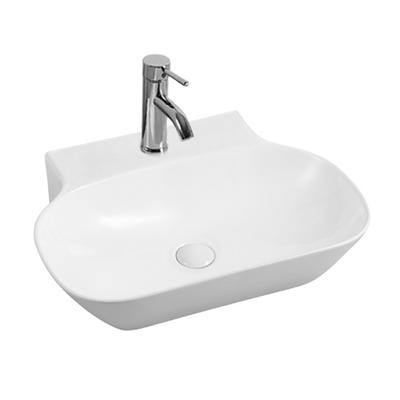 European standard basin in White color best price sink supply for prefab house bathroom public 272