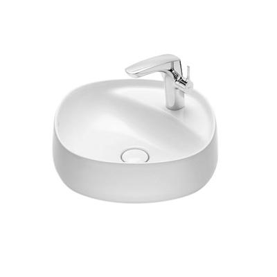 Countertop sinks white vanity above counter ceramic art sink basin 275B