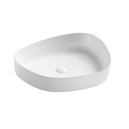 OEM Modern Thin Ceramic Art Sinks Washbasin for Bathroom Cabinet  T-34