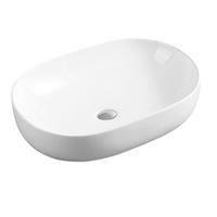 Oval Counter Top Basin Washroom Ceramic Hand Wash Art basinT-213