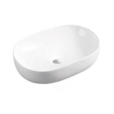 Thin Oval Hand Wash basin Hot sell Bathroom Counter top sink T-224