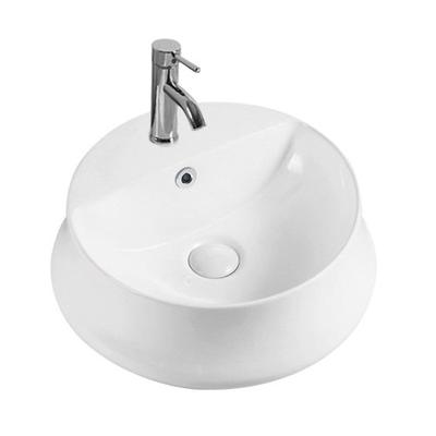 Round Shape Ceramic hand wash sink Over counter top vanity basin 322A