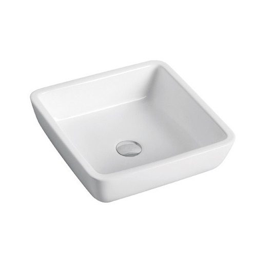 Square bathroom over counter top wash basin Porcelain hand wash Sink 125