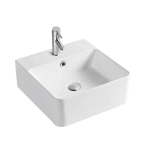 Bathroom ceramic rectangular small wash basins over counter top sink 132