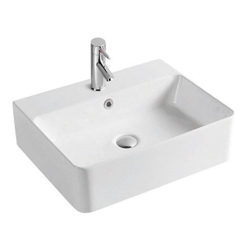 Rectangle Ceramic hand wash basin counter top vanity sink 134