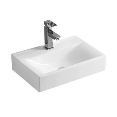 Square ceramic  hand wash basin counter top vanity sink 141