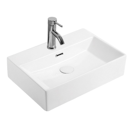 Rectangle Ceramic  Hand wash basin Over counter top vanity hot sell sink 164B