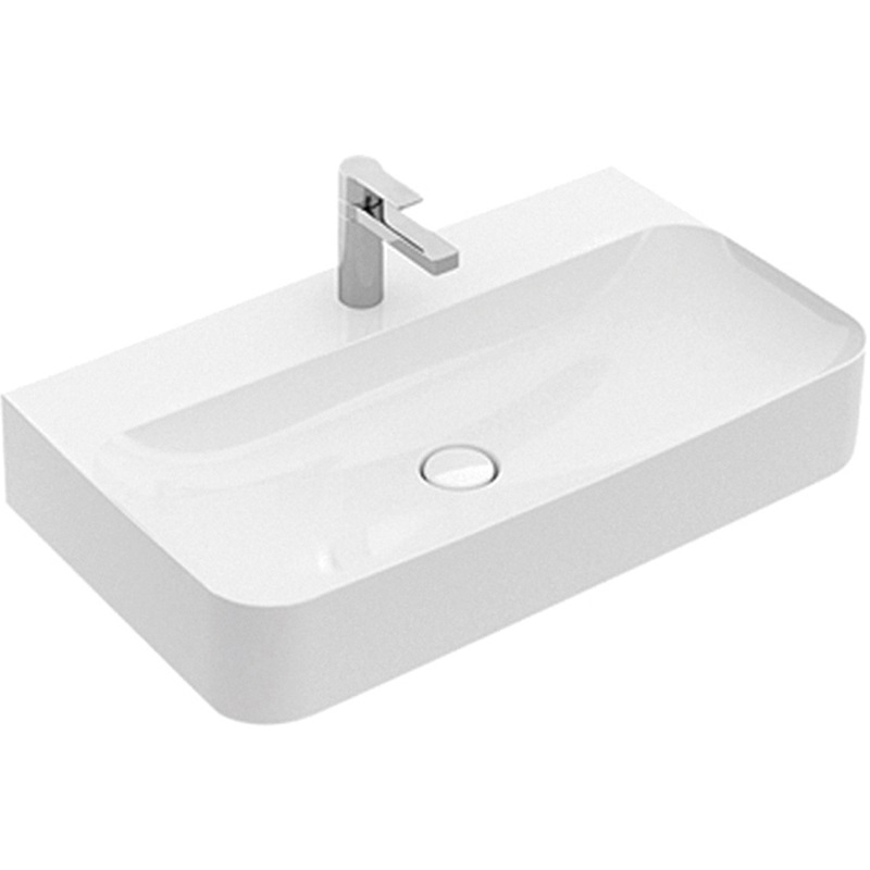 New Design Factory supply Ceramic hand wash basin wall hung sink for wholesales 173C