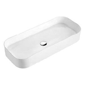Bathroom ceramic big size wash basin over counter top vanity basin 176E