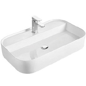 New design Big size Ceramic counter top basin hand wash sink 177D