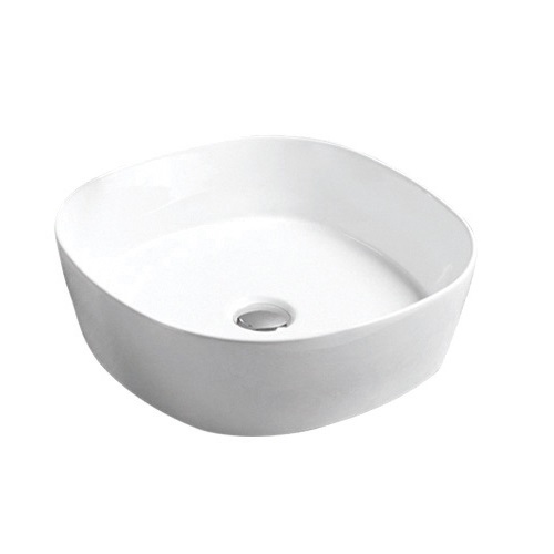 Thin edge Bathroom Ceramic hand wash basin counter top sink T-13