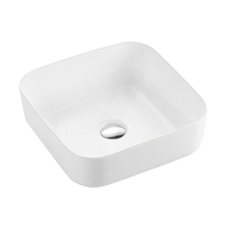 Thin edge Ceramic hand wash basin square sink for Wholesale T-26