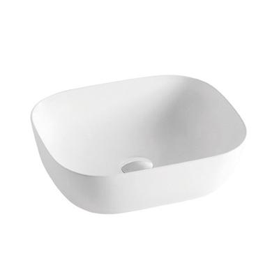 Modern design commercial porcelain hand wash basin Thin edge Ceramic sink T-28