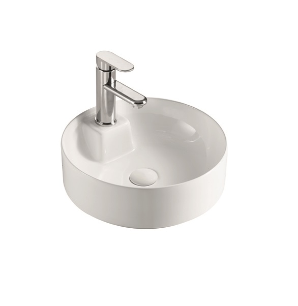 Simple design sanitary ware basin   Ceramic countertop basin  chaozhou factory basin 360