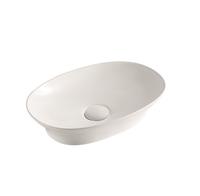 Oval thin edge counter top Basin counter top wash basin for Bathroom 268S