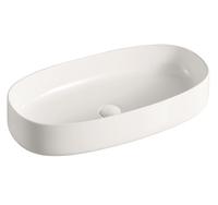 Newest products bathroom ceramic art basin  Vanity Oval counter top Basin 281A