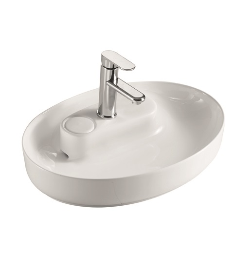 Chaozhou Esero  Patents Oval Counter top basin Vanity hand wash basin 357C